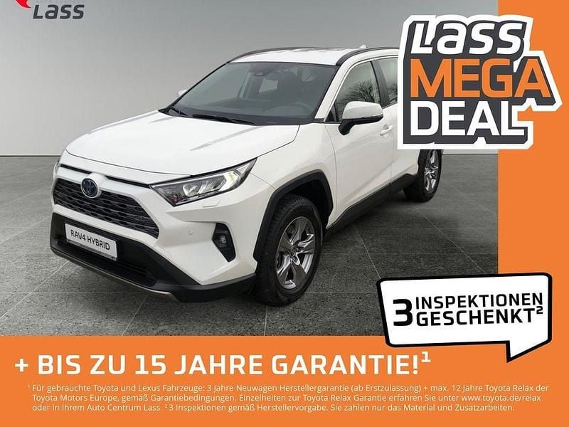 Weiß Gebraucht 2025 Toyota RAV4 Hybrid Business Edition SUV | 35.980 € (Superpreis) - Bild 1/4