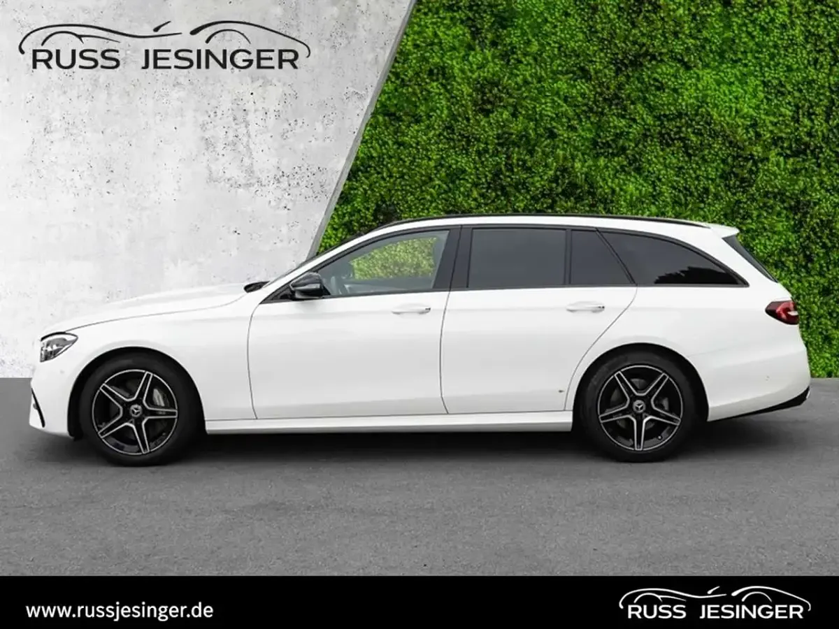 Gebraucht Mercedes E400 AMG line 330 PS (242 kW) 2022 Weiß Limousine