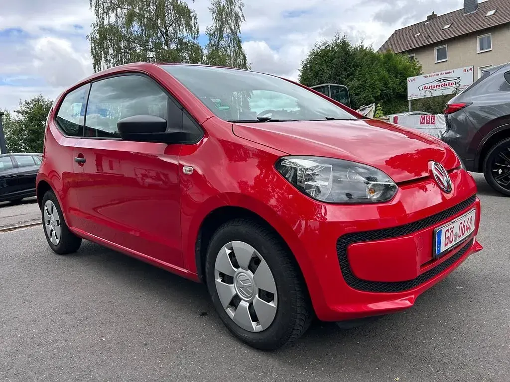 Gebraucht VW up! 60 PS (44 kW) 2011 Rot Kleinwagen