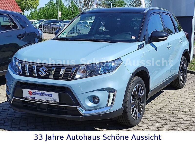 Blau Gebraucht 2018 Suzuki Vitara Comfort+ SUV | 17.490 € (Fairer Preis) - Bild 1/4