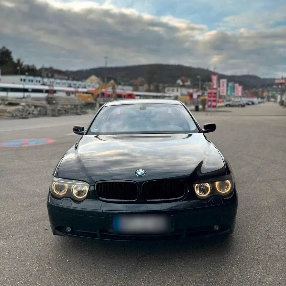 Gebraucht BMW 745 333 PS (244 kW) 2001 Schwarz Limousine