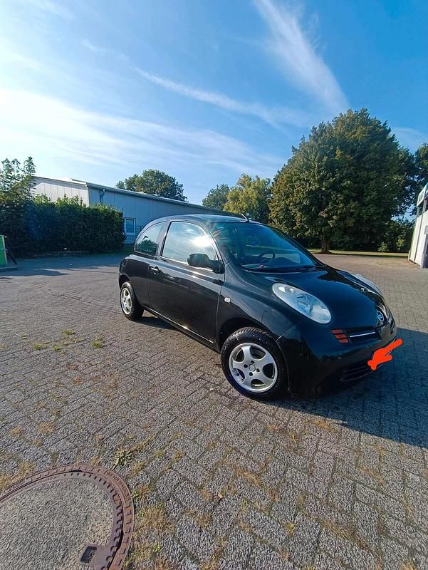 Schwarz Gebraucht 2004 Nissan Micra Kleinwagen | 1.500 € (Fairer Preis) - Bild 1/4