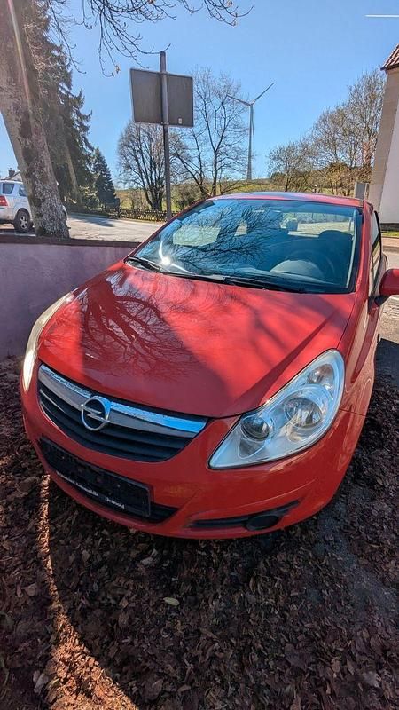 Gebraucht Opel Corsa 80 PS (58 kW) 2007 Rot Kleinwagen