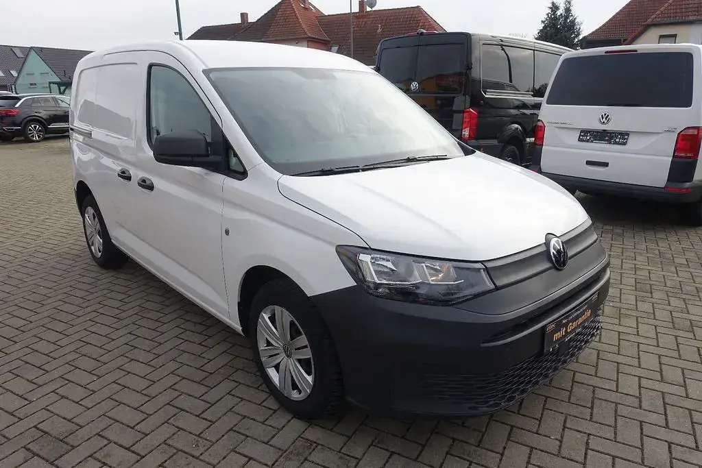 Gebraucht VW Caddy 75 PS (55 kW) 2022 Weiß Van / Kleinbus