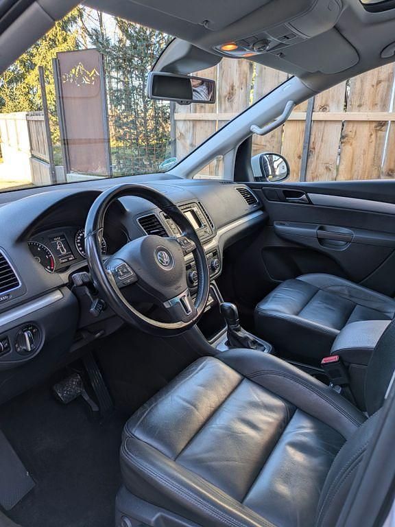 Gebraucht VW Sharan Highline 177 PS (130 kW) 2014 Weiß Van / Kleinbus