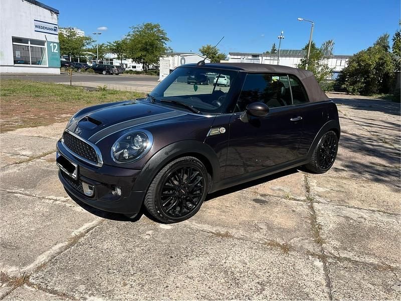 Braun Gebraucht 2013 Mini Cooper SD Cabriolet Cabrio | 11.500 € - Bild 1/4