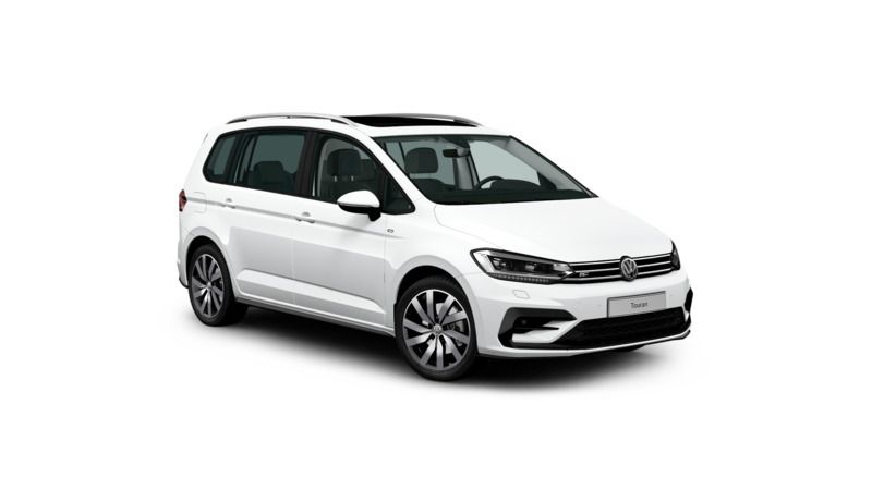 Gebraucht VW Touran Join 150 PS (110 kW) 2018 Weiß Van / Kleinbus