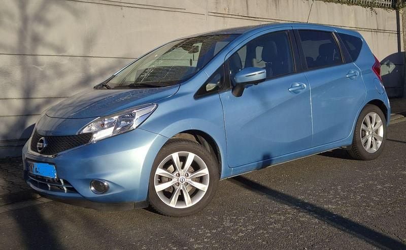 Gebraucht Nissan Note Acenta 80 PS (58 kW) 2014 Blau Kleinwagen