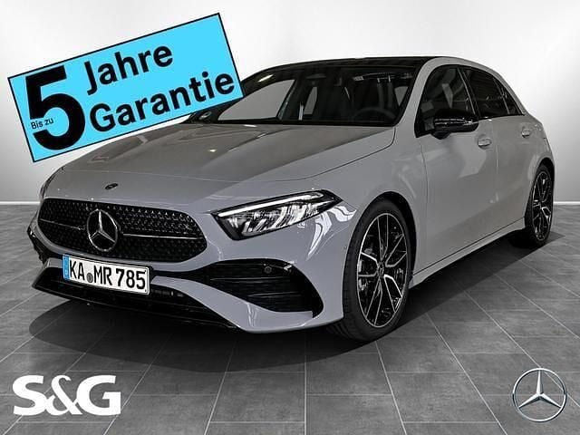 Manufaktur lack manufaktur alpin Gebraucht 2025 Mercedes A200 AMG Limousine | 39.090 € (Teuer) - Bild 1/4