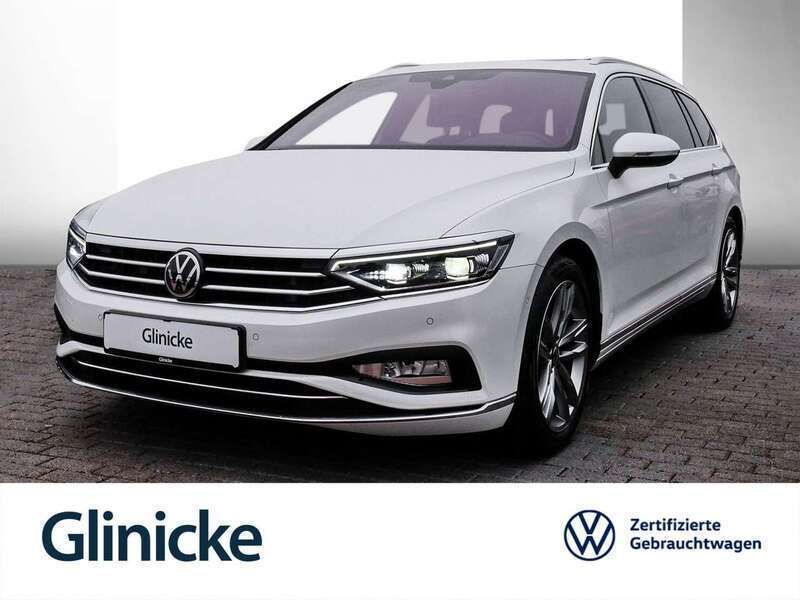 Weiß Gebraucht 2022 VW Passat Elegance Kombi | 38.510 € - Bild 1/3
