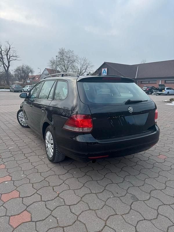 Gebraucht VW Golf VI 2011 Schwarz Kleinwagen