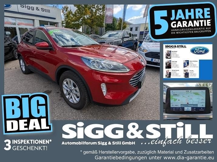 Lucidrot metallic Gebraucht 2022 Ford Kuga Titanium X SUV | 25.950 € (Guter Preis) - Bild 1/4