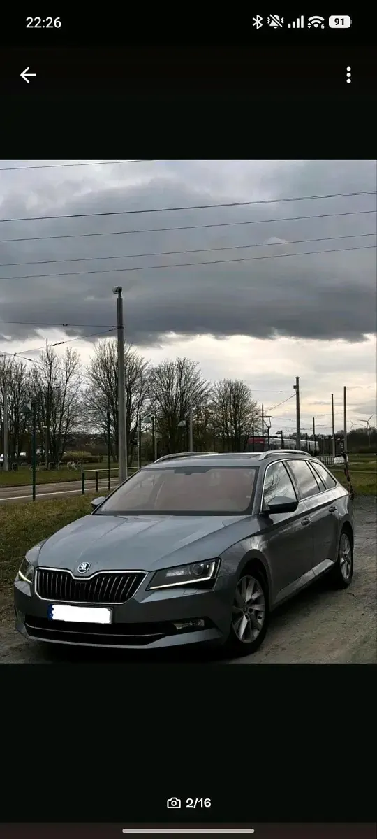 Gebraucht Skoda Superb Exclusive 150 PS (110 kW) 2015 Grau Kombi