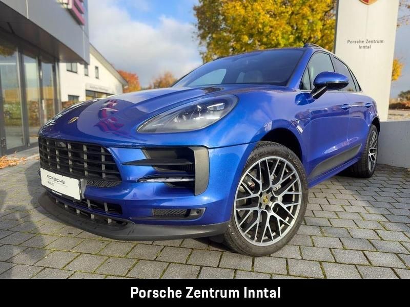 Saphirblaumetallic Gebraucht 2020 Porsche Macan S SUV | 56.890 € (Etwas zu teuer) - Bild 1/4