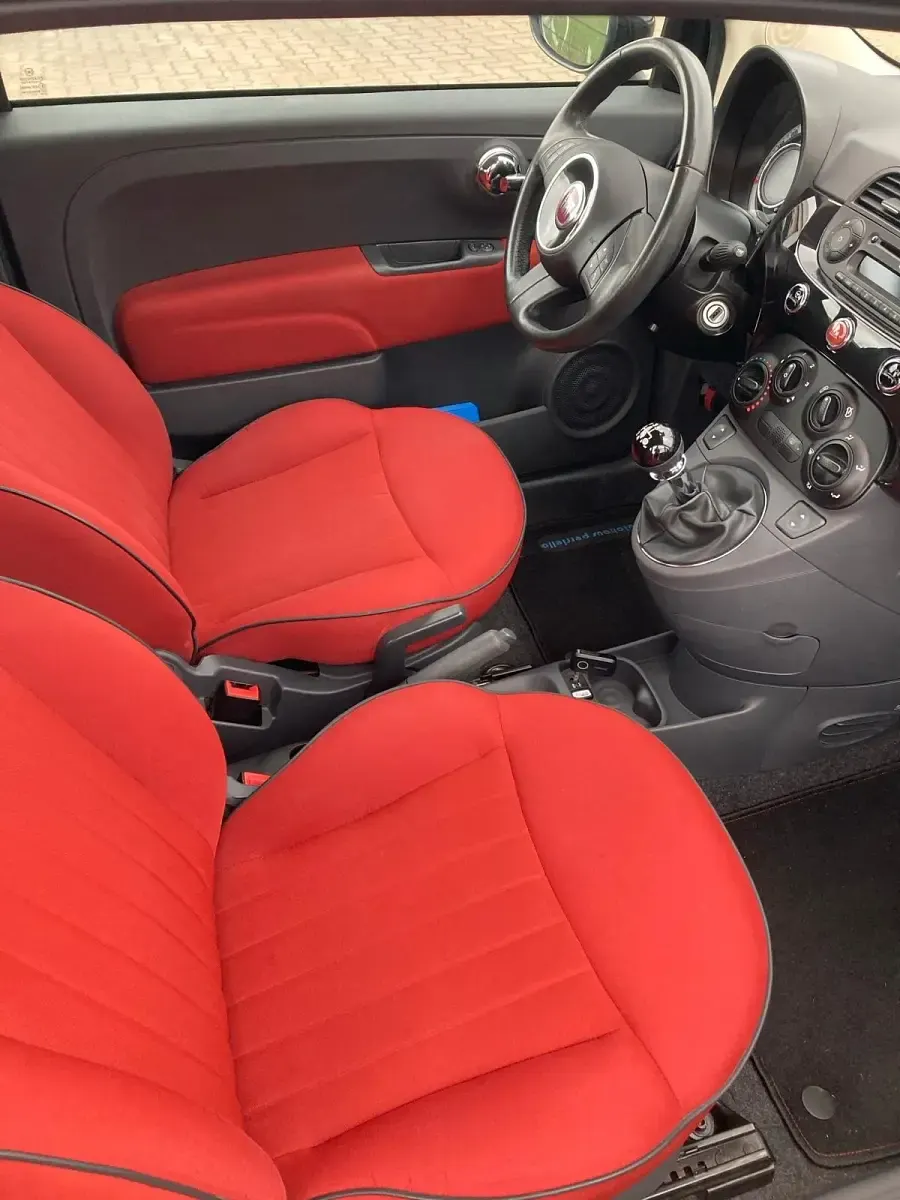 Gebraucht Fiat 500C Lounge 69 PS (50 kW) 2014 Schwarz Cabrio