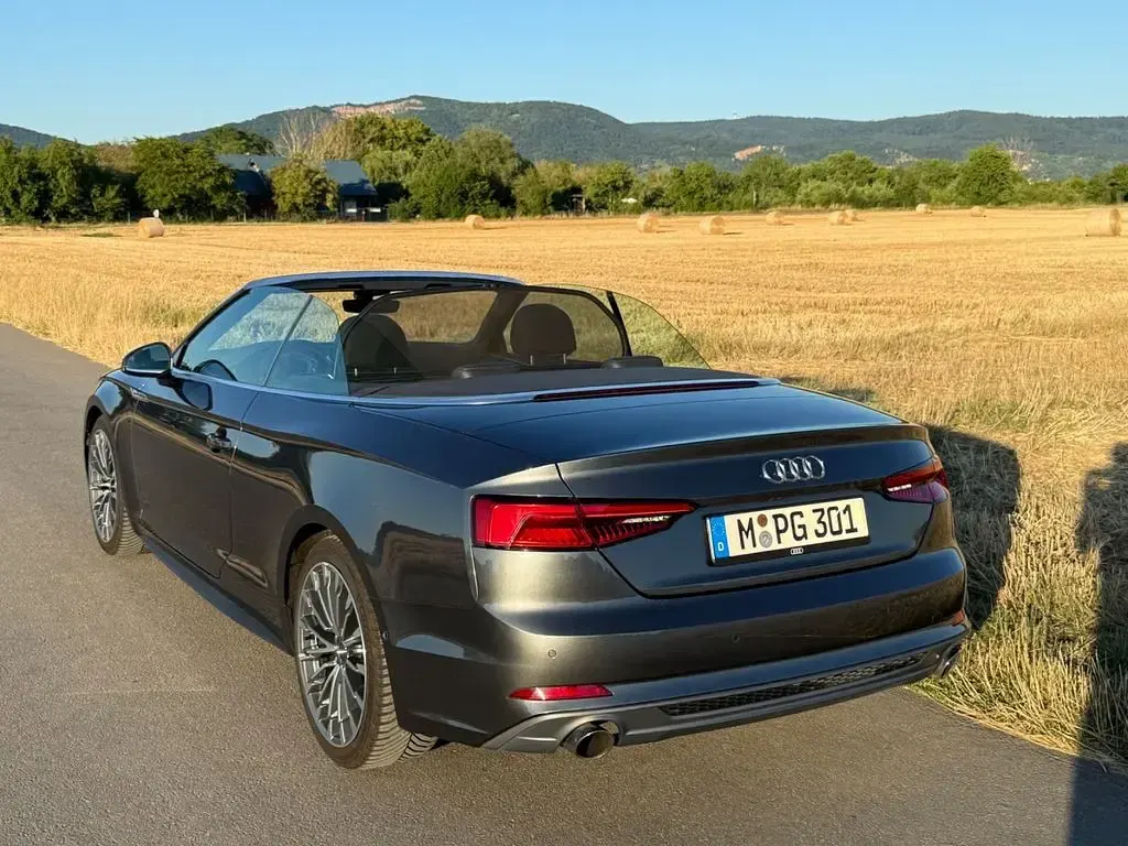 Gebraucht Audi A5 Cabriolet S-Line 252 PS (185 kW) 2017 Grau Cabrio