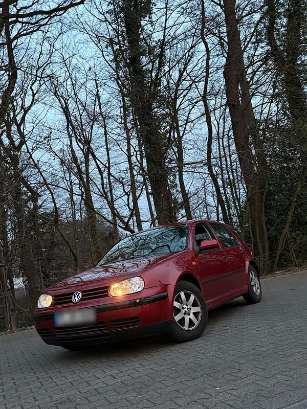Gebraucht VW Golf IV 101 PS (74 kW) 1998 Rot Kleinwagen