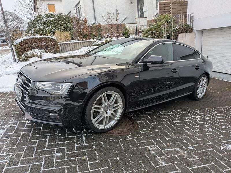 Gebraucht Audi A5 Sportback S-Line 245 PS (180 kW) 2015 Schwarz Kleinwagen