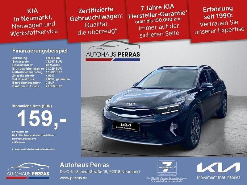 Auroraschwarz Gebraucht 2024 Kia Stonic 4 SUV | 21.850 € (Fairer Preis) - Bild 1/4