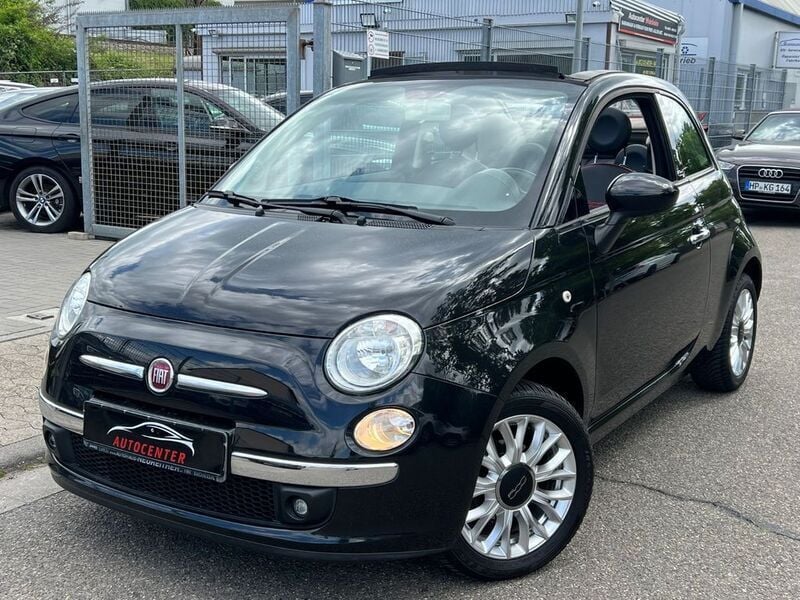 Schwarz Gebraucht 2014 Fiat 500C Lounge Cabrio | 7.300 € (Guter Preis) - Bild 1/4