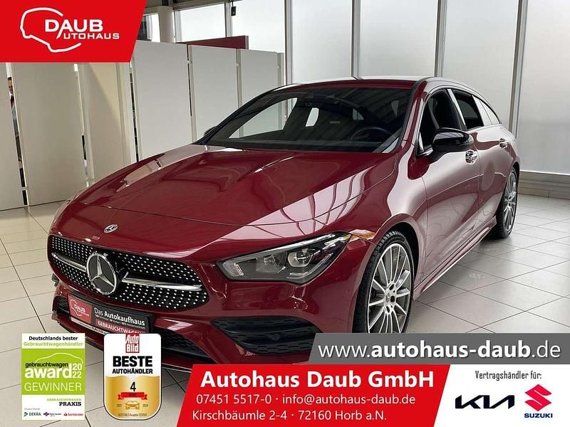 Patagonienrot metalliclack Gebraucht 2022 Mercedes CLA200 AMG line Kombi | 33.330 € (Etwas zu teuer) - Bild 1/4