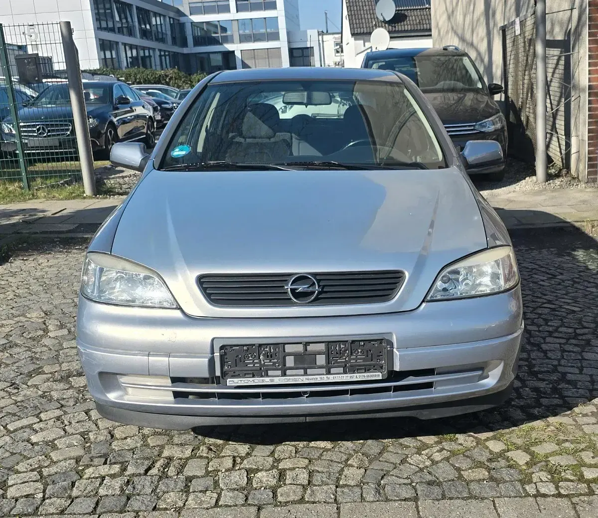 Usata Opel Astra Basis 84 CV (61 kW) 2003 Grigio Utilitaria
