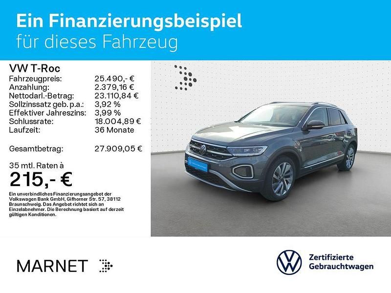 Gebraucht VW T-Roc Style 150 PS (110 kW) 2022 Indiumgrau metallic SUV