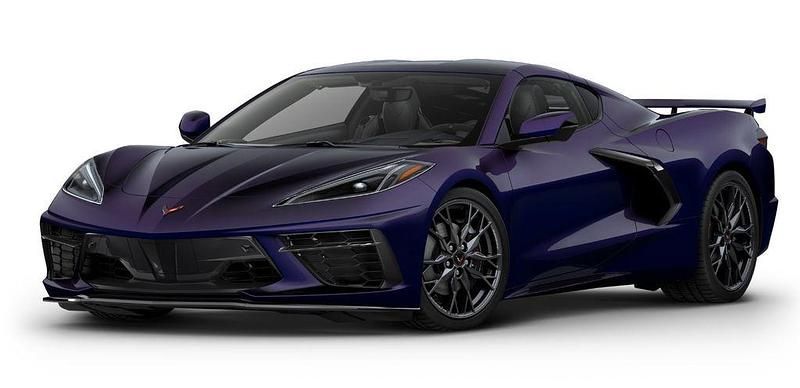 Violett Neu 2025 Corvette C8 Coupé | 121.900 € (Teuer) - Bild 1/4