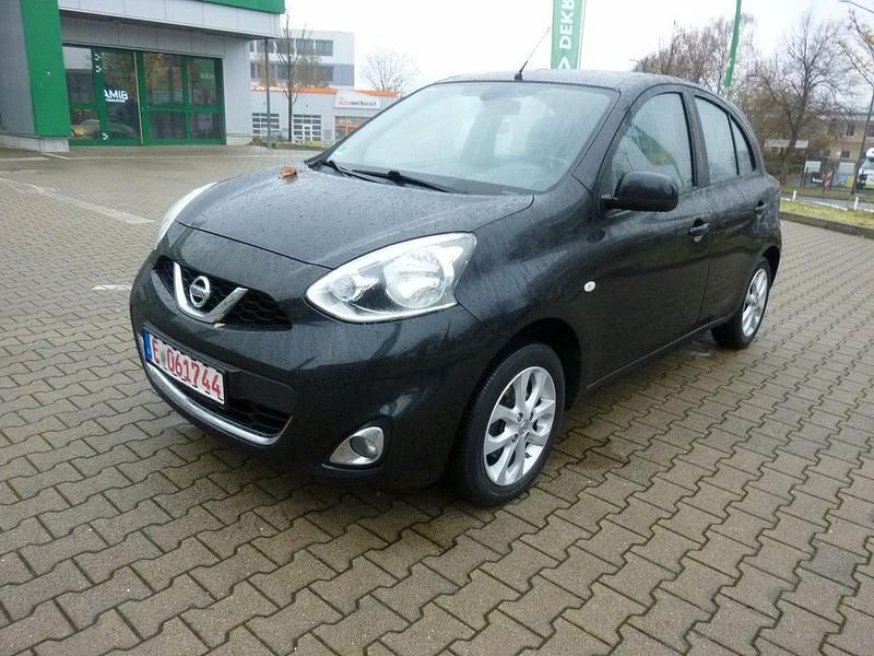 Schwarz Gebraucht 2015 Nissan Micra Acenta Limousine | 4.500 € (Fairer Preis) - Bild 1/4
