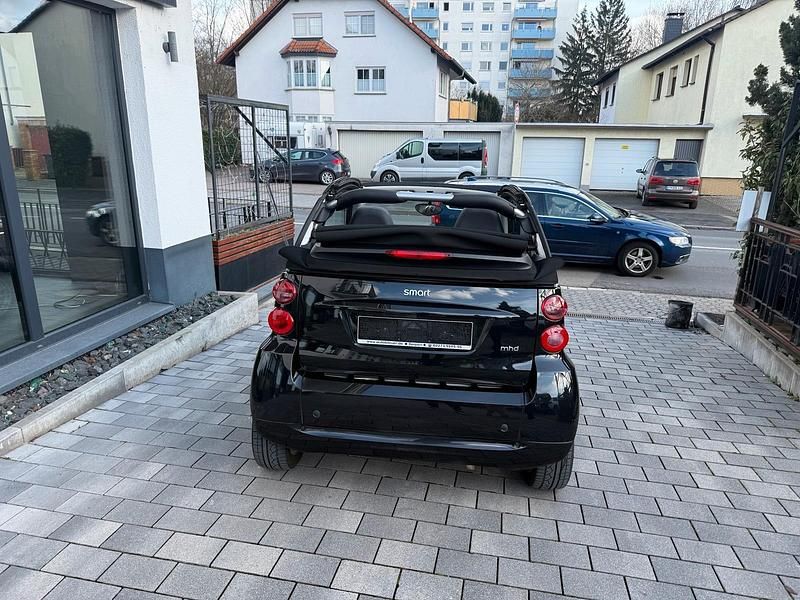Gebraucht Smart ForTwo Cabrio Passion 71 PS (52 kW) 2012 Schwarz Cabrio