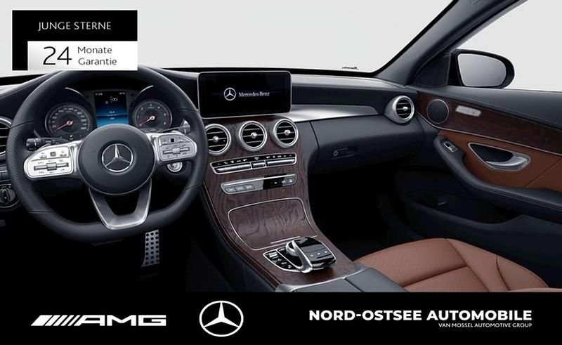 Gebraucht Mercedes C300e AMG 194 PS (142 kW) 2021 Mojavesilber Kombi