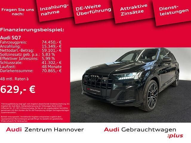 Gebraucht Audi SQ7 Ambiente 507 PS (372 kW) 2022 Mythosschwarz metallic SUV