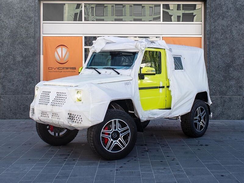 Gelb Gebraucht 2019 Mercedes G500 4x4² SUV | 213.800 € - Bild 1/4