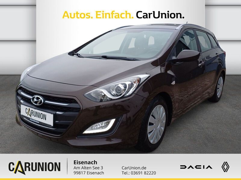 Microngreymetallic Gebraucht 2016 Hyundai i30 Trend Kombi | 9.990 € (Fairer Preis) - Bild 1/4