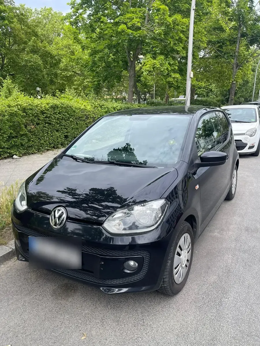 Gebraucht VW up! 75 PS (55 kW) 2011 Schwarz Kleinwagen