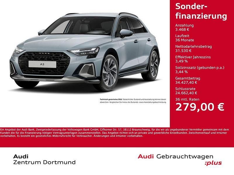 Grau Gebraucht 2024 Audi A3 Ambiente Limousine | 34.998 € (Guter Preis) - Bild 1/4