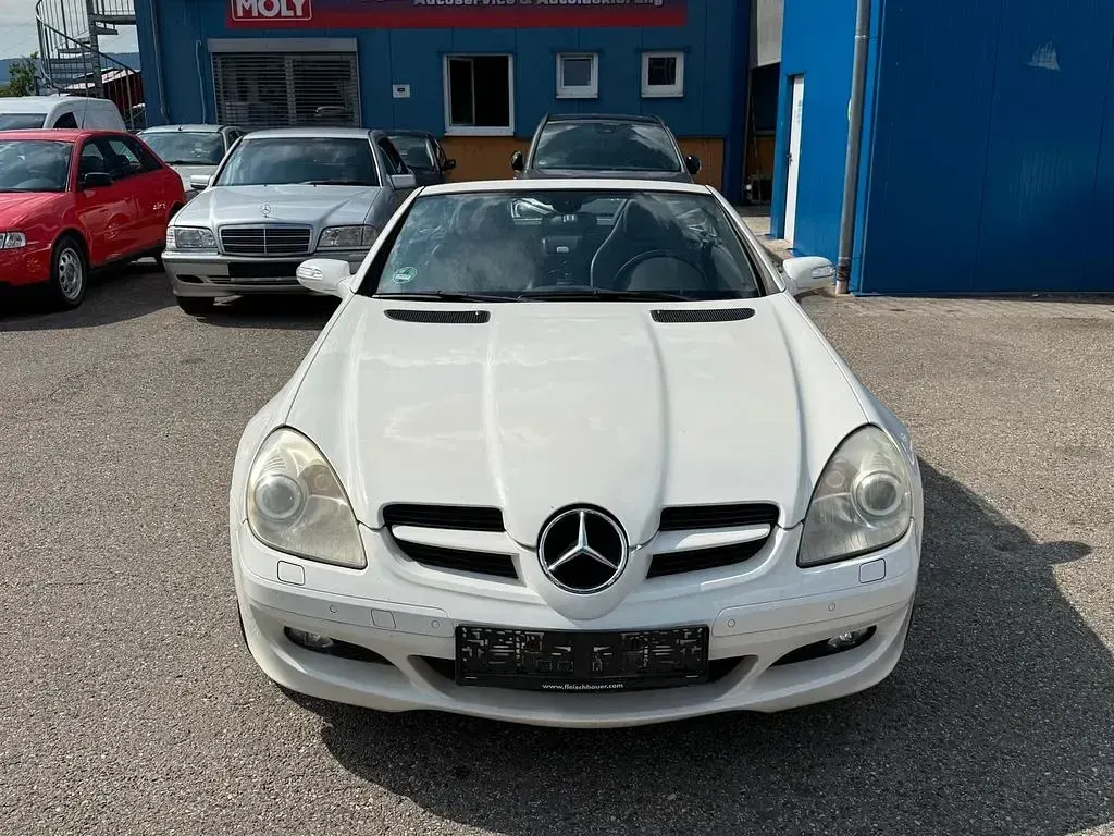 Gebraucht Mercedes SLK350 272 PS (200 kW) 2005 Weiß Cabrio