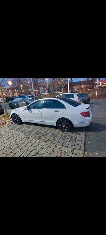 Gebraucht Mercedes C220 2007 Weiß Limousine