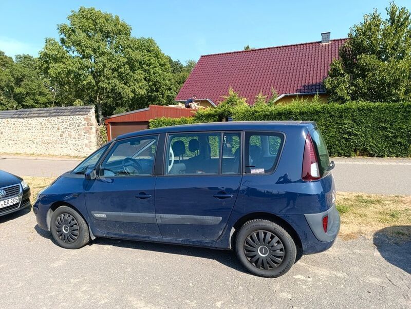 Blau Gebraucht 2006 Renault Espace Expression Van / Kleinbus | 3.200 € (Fairer Preis) - Bild 1/4