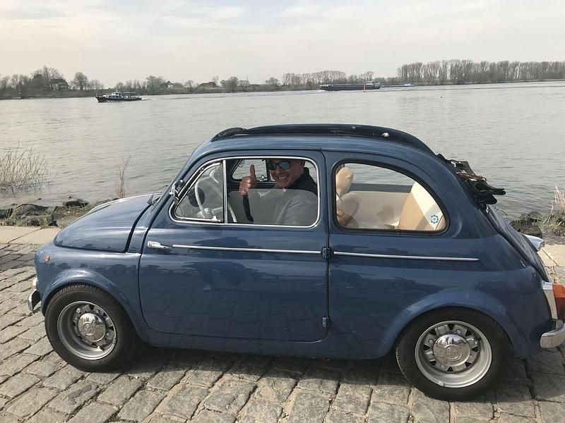 Gebraucht Fiat 500C 24 PS (17 kW) 1963 Blau Cabrio