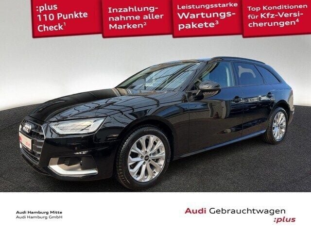 Brillantschwarz Gebraucht 2023 Audi A4 Advanced Plus Kombi | 27.450 € (Superpreis) - Bild 1/3