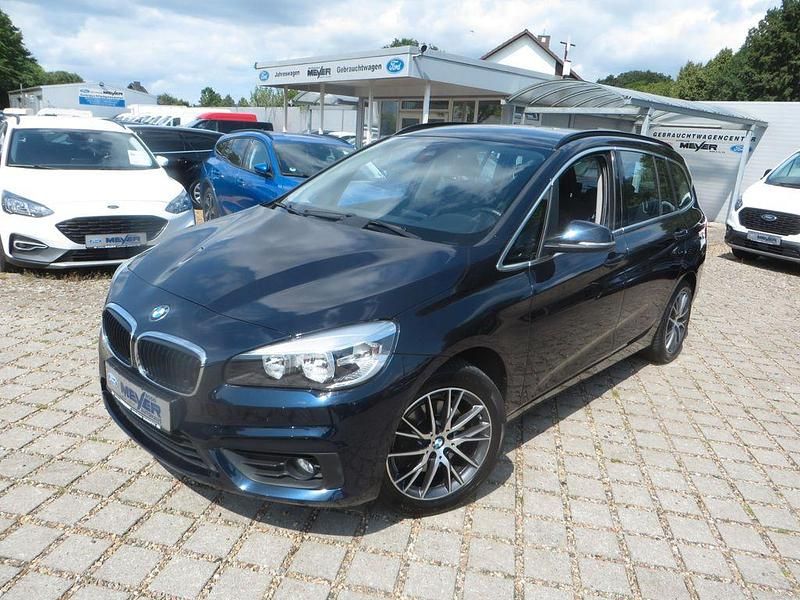 Blau Gebraucht 2015 BMW 218 Advantage Kombi | 11.990 € (Fairer Preis) - Bild 1/4