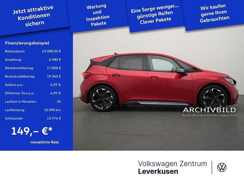 Gebraucht Cupra Born 150 kW (204 PS) 2023 Rot Kleinwagen