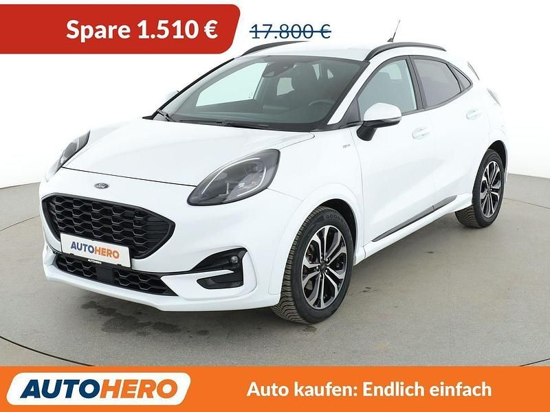 Gebraucht Ford Puma ST-Line 125 PS (91 kW) 2022 Weiß SUV