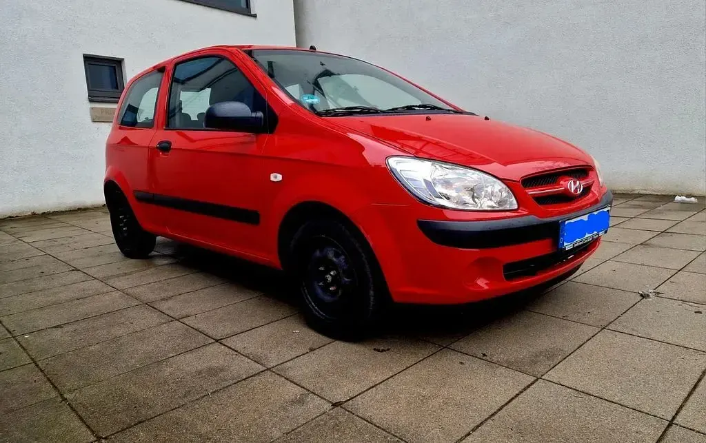 Gebraucht Hyundai Getz 67 PS (49 kW) 2009 Rot Kleinwagen