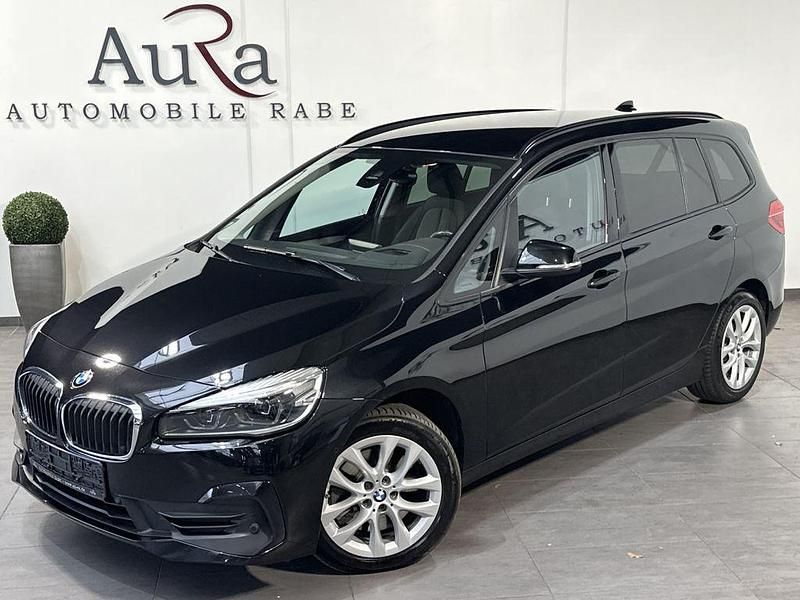 Schwarz Gebraucht 2022 BMW 218 Gran Tourer Advantage Van / Kleinbus | 20.989 € (Fairer Preis) - Bild 1/4