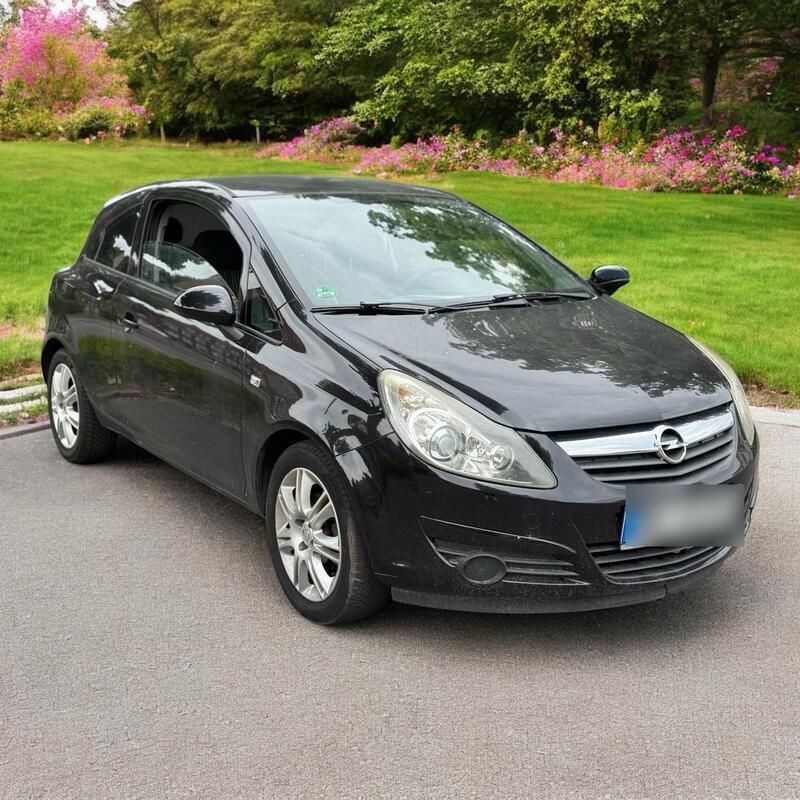 Schwarz Gebraucht 2009 Opel Corsa Coupé | 1.849 € (Fairer Preis) - Bild 1/4