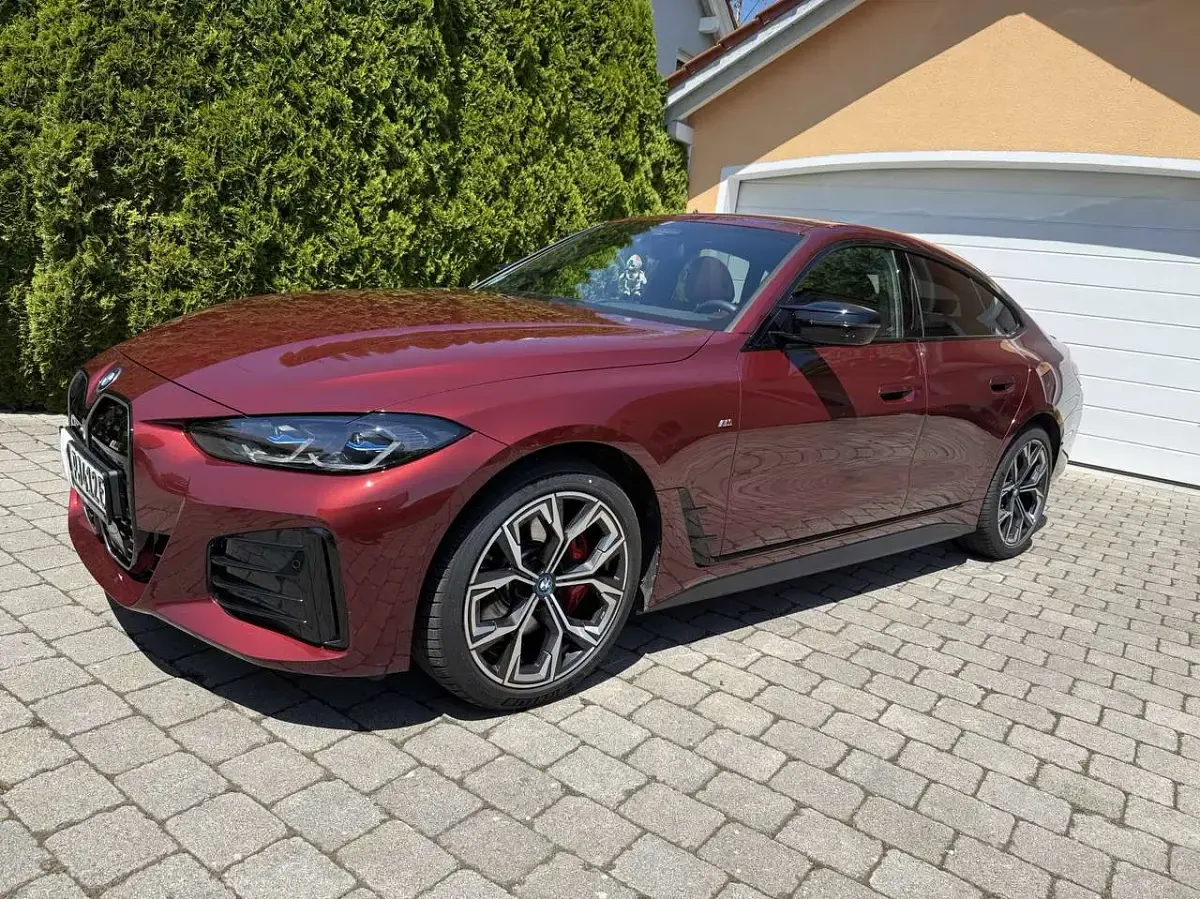 Gebraucht BMW i4 M Sport 400 kW (544 PS) 2024 Rot Limousine