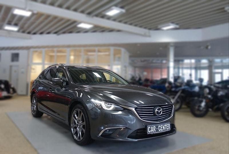 Grau Gebraucht 2017 Mazda 6 Sports-Line Kombi | 12.250 € (Fairer Preis) - Bild 1/4