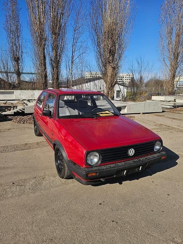 Gebraucht VW Golf II 90 PS (66 kW) 1990 Rot Kleinwagen